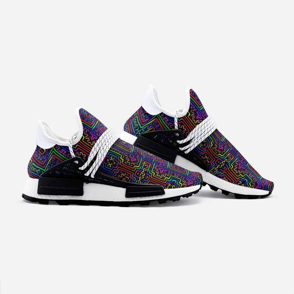 Prismatic Overlay Unisex Lightweight Sneaker