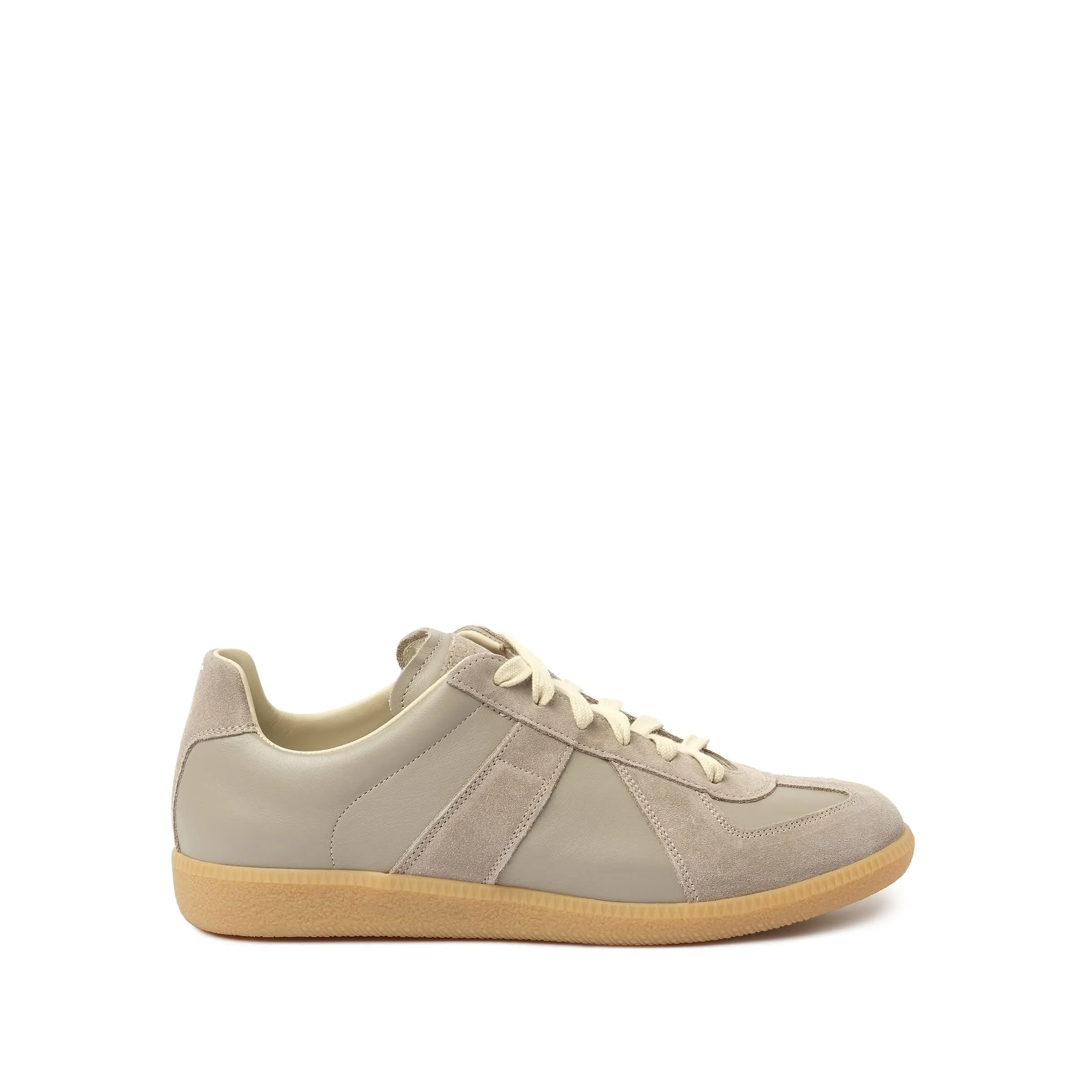 Replica Leather Sneaker in Birdy