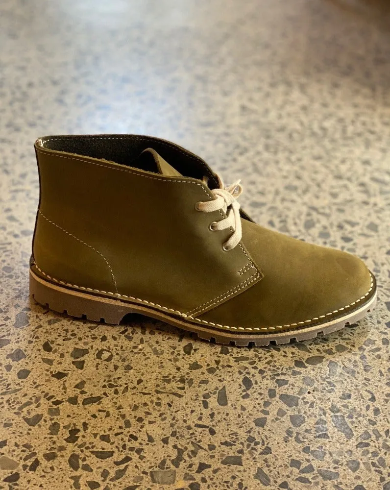 Sahara Suede Desert Boot Moss