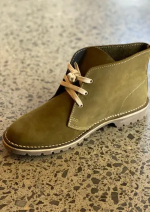 Sahara Suede Desert Boot Moss