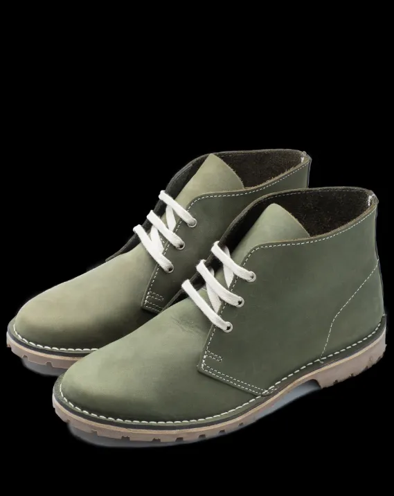 Sahara Suede Desert Boot Moss