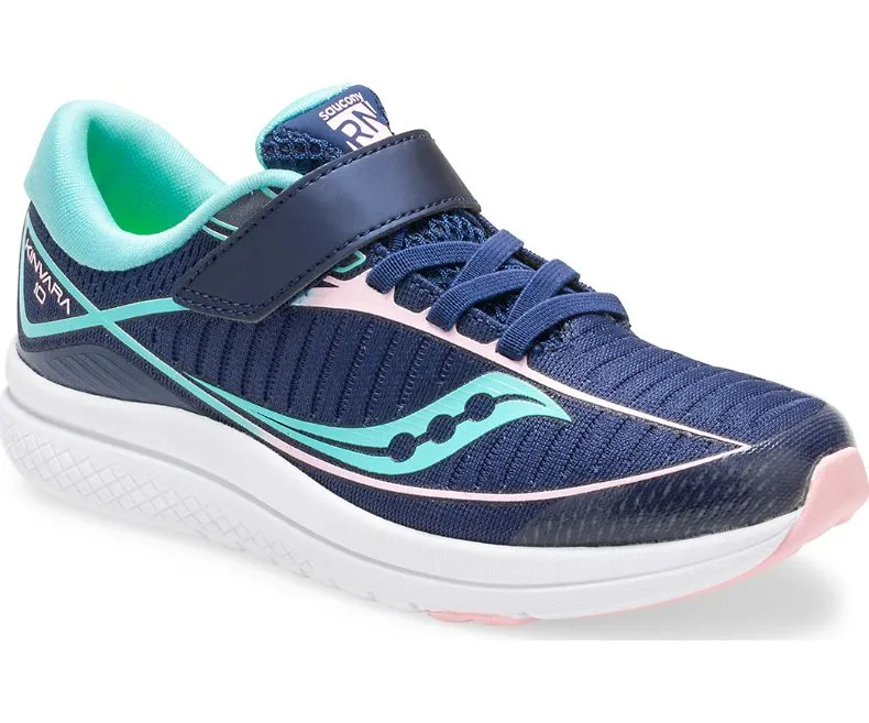 Saucony Navy/Turquoise Kinvara 10 A/C Children's Sneaker