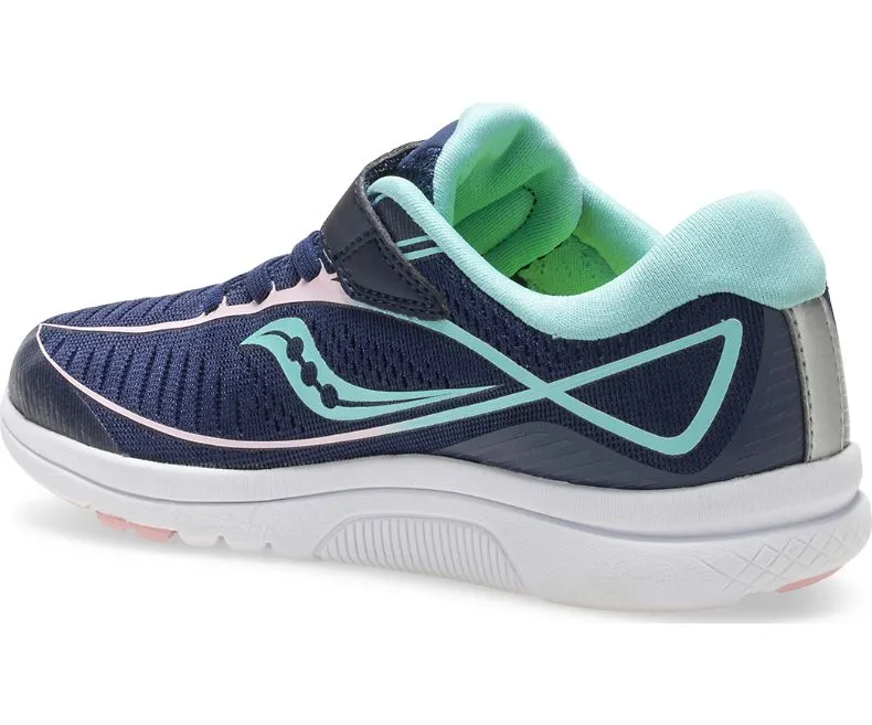 Saucony Navy/Turquoise Kinvara 10 A/C Children's Sneaker