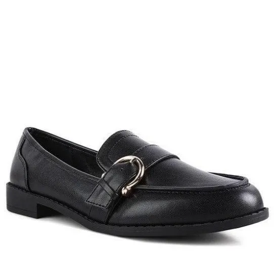 Sheboss Buckle Detail Loafers