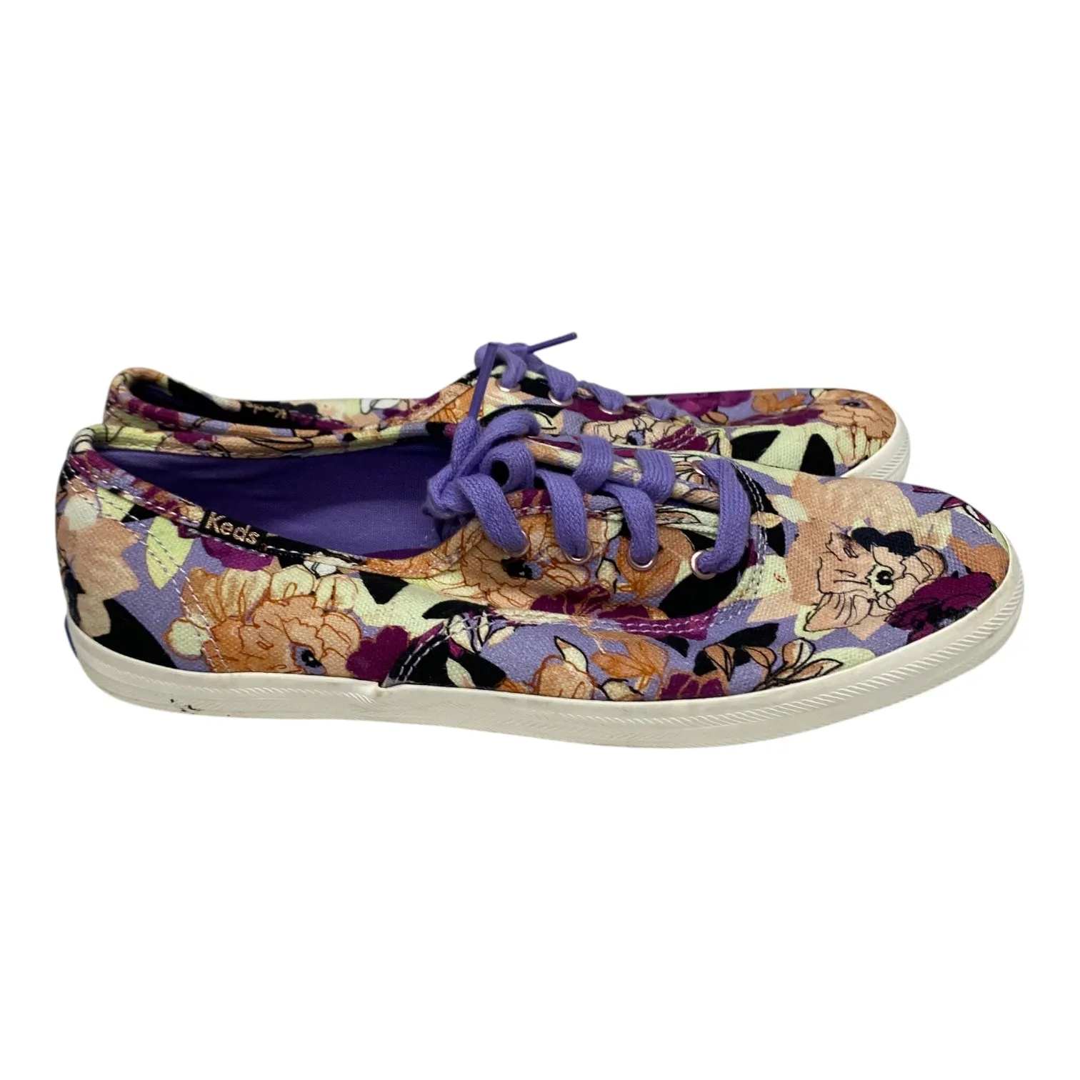 Shoes Sneakers By Keds In Purple, Size:6.5