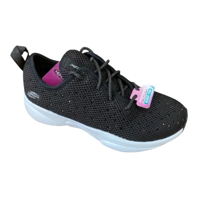 Skechers scarpa da ginnastica da donna Meridian Intentful 13016 BKW nero