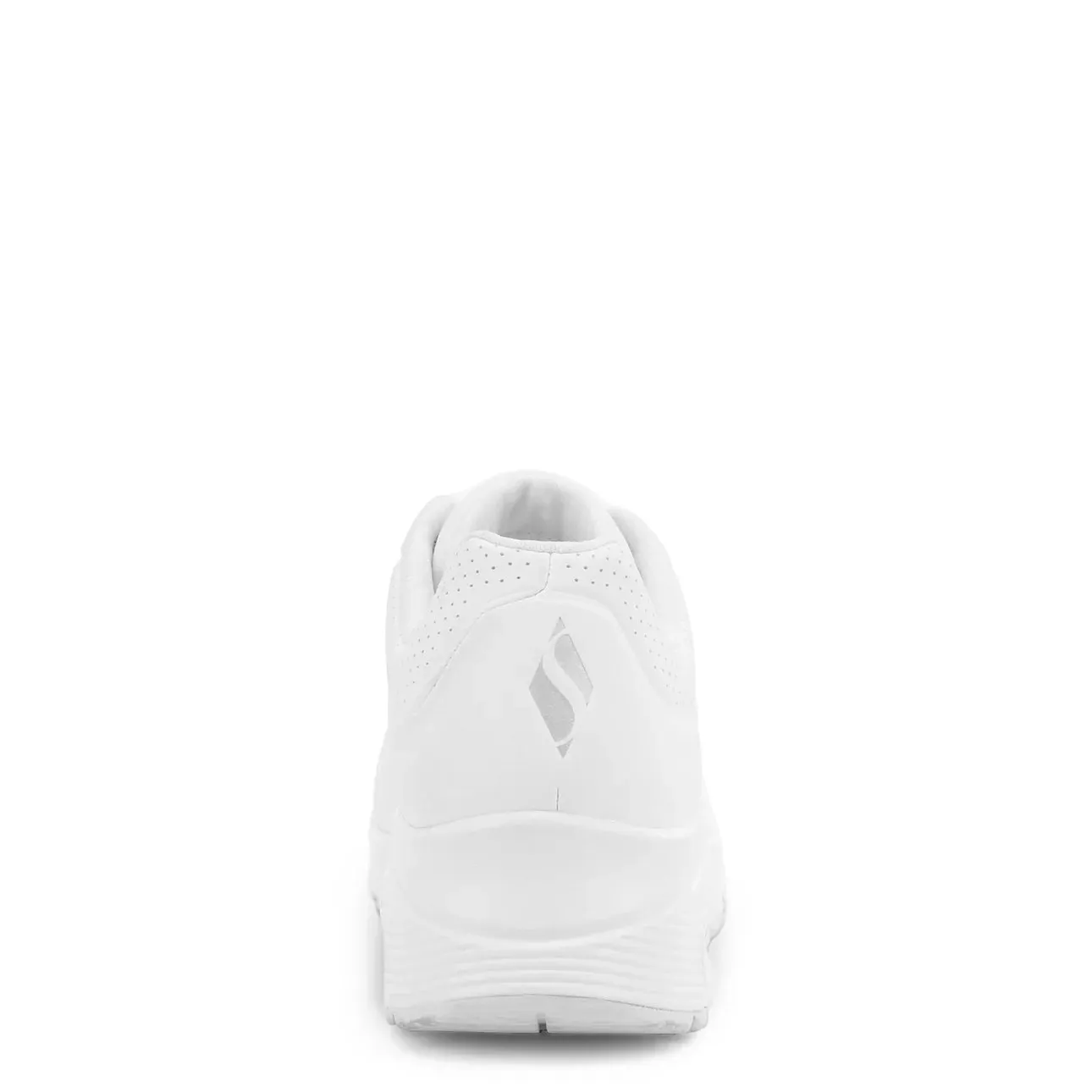 SKECHERS WOMENS UNO STAND ON AIR - WHITE