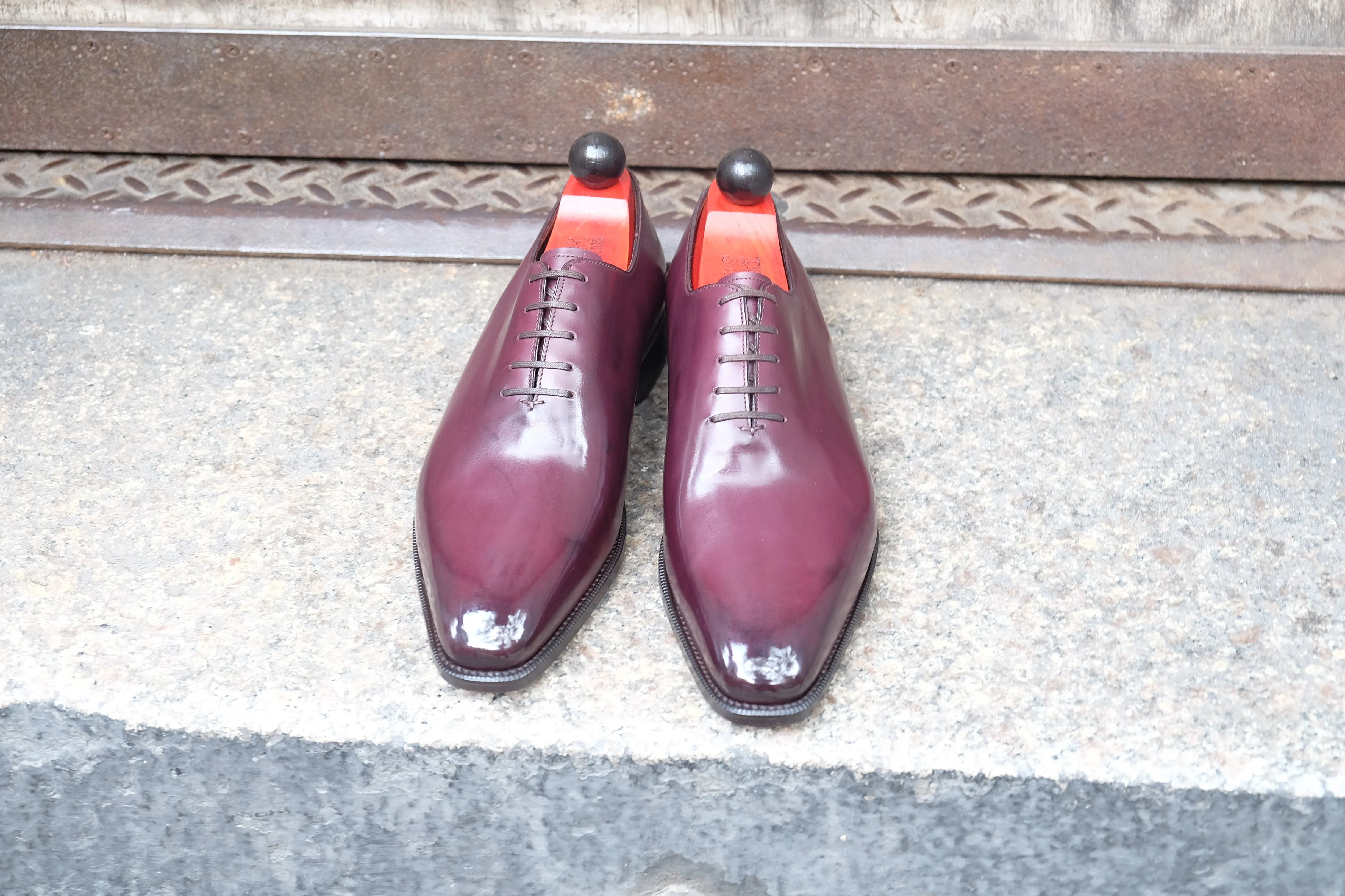 Skyway - MTO - Mulberry Calf - LPB Last - Single Leather Sole