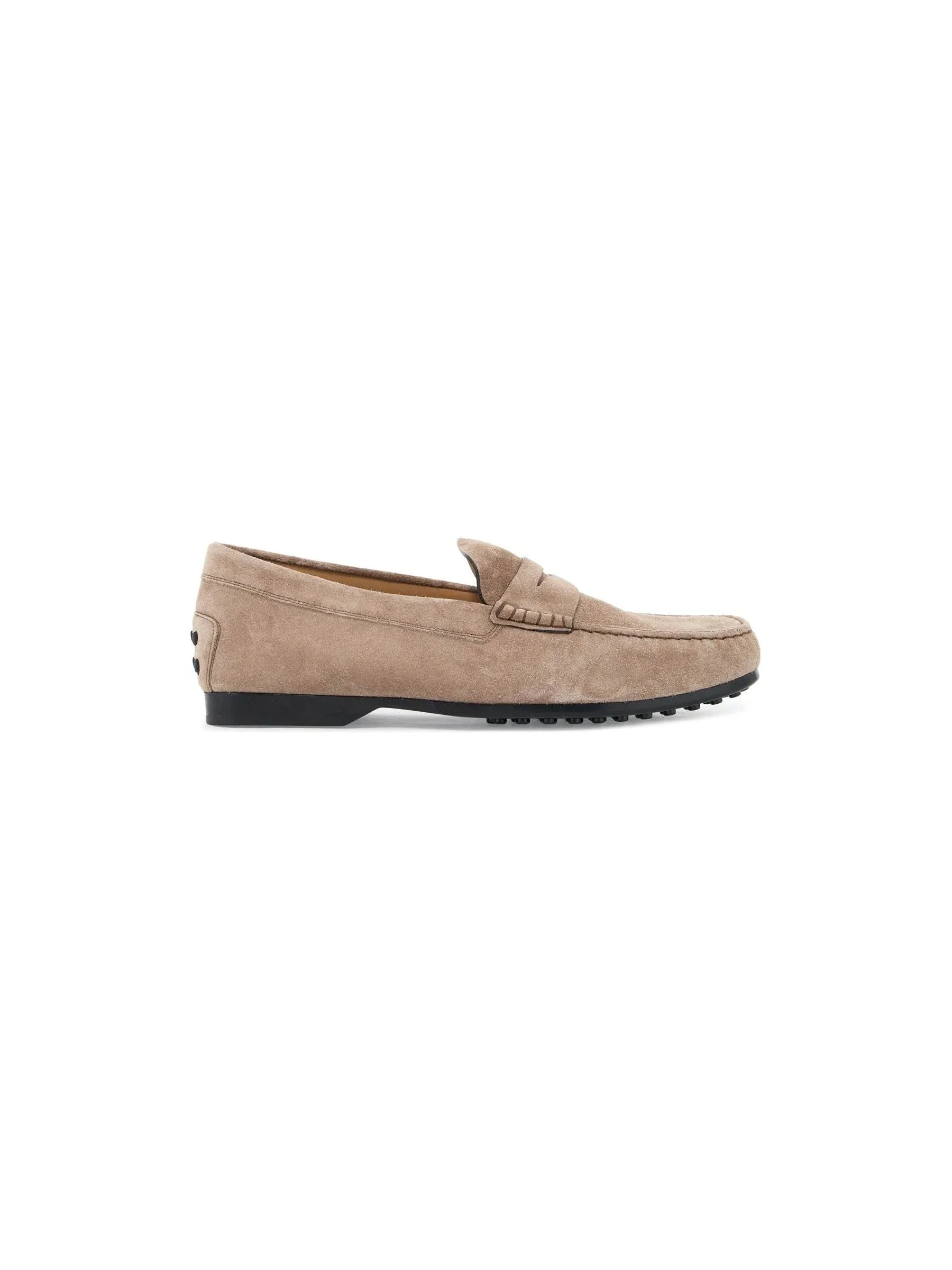 Suede Penny Loafers