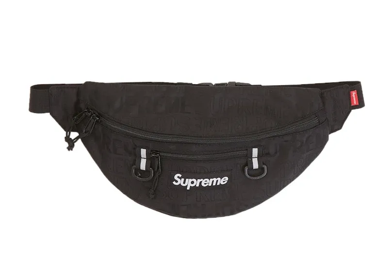 Supreme Waist Bag Black (SS19)