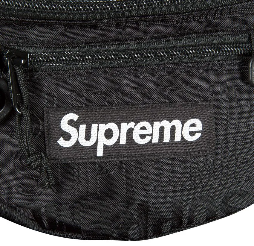 Supreme Waist Bag Black (SS19)