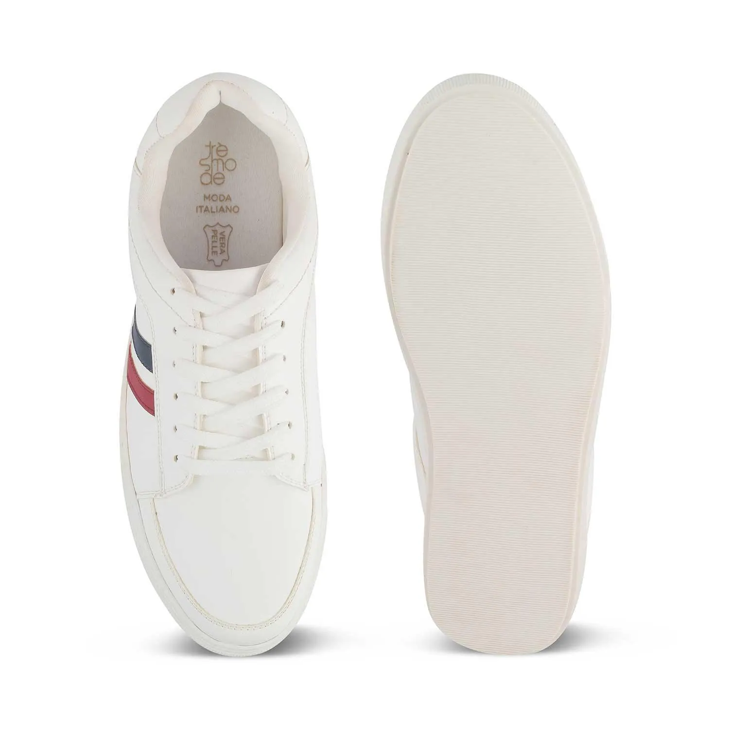 The Gosti White Men's Sneakers Tresmode