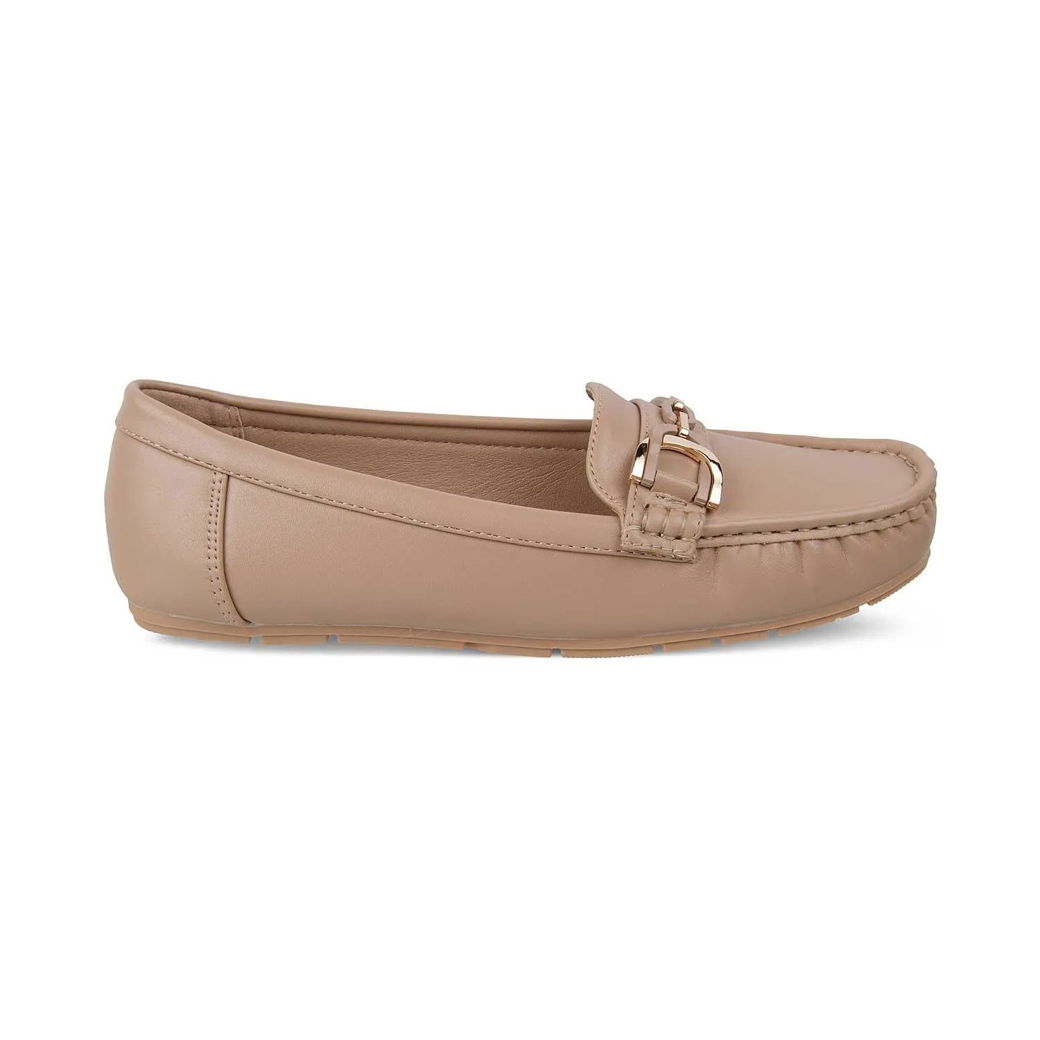 The Miko Beige Women's Dress Loafers Tresmode