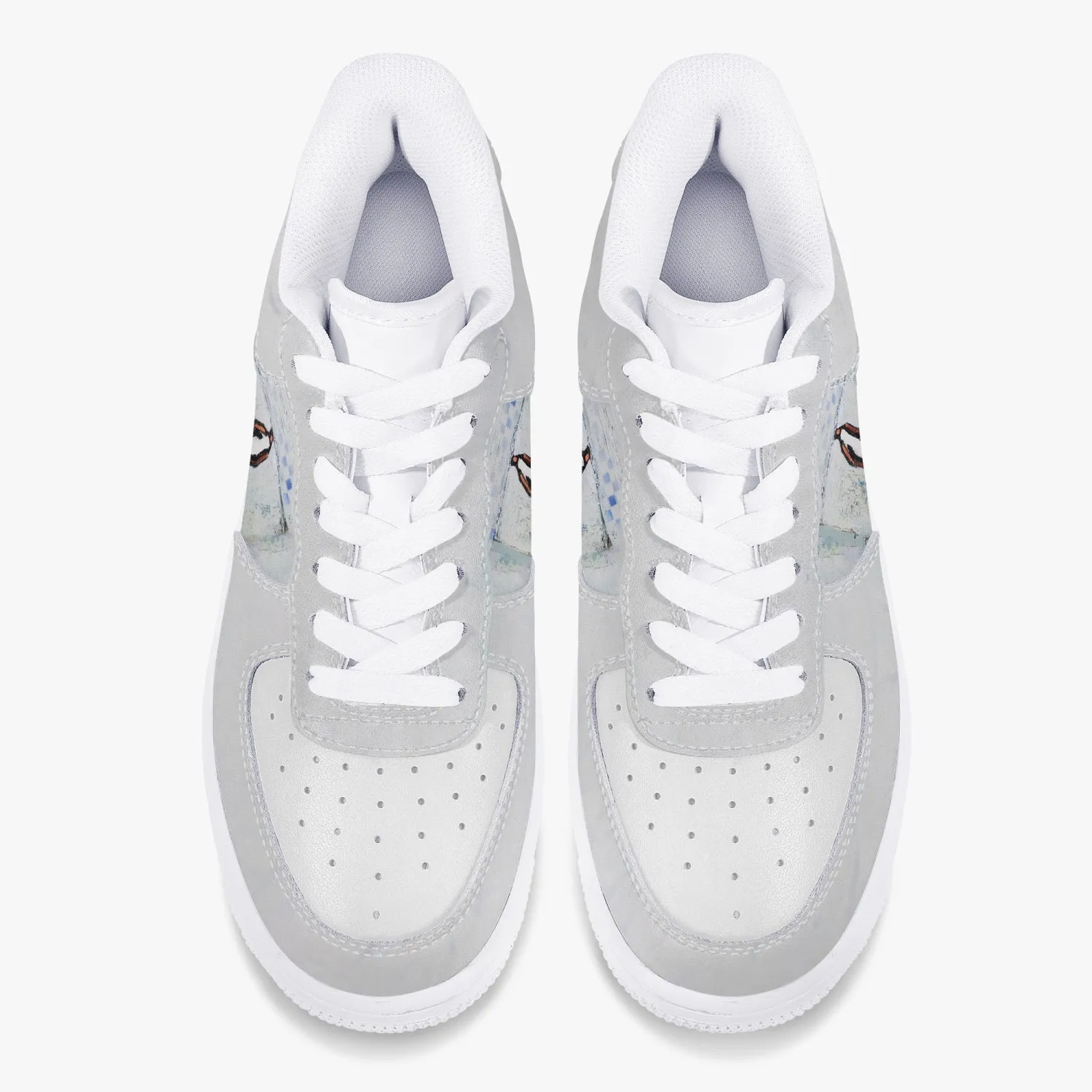 Times alone Low-Top Leather Sports Sneakers