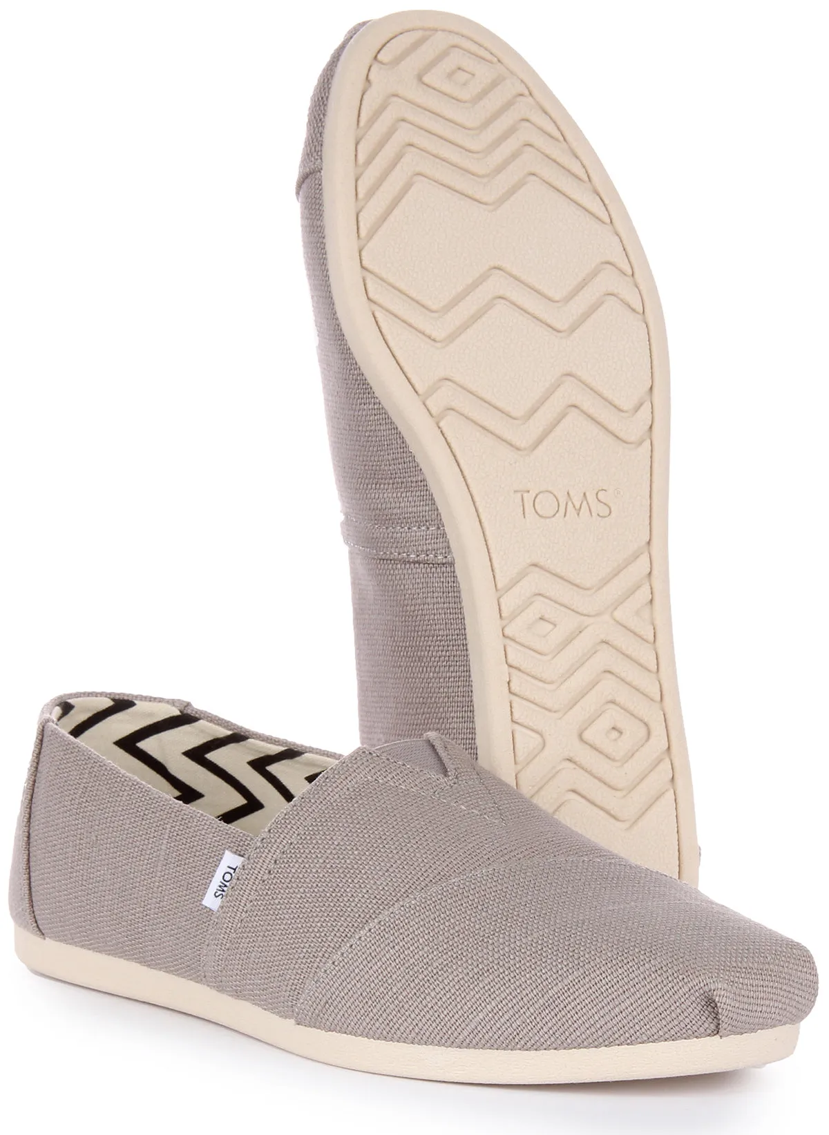 Toms Alpargata Heritage In Grey For Women