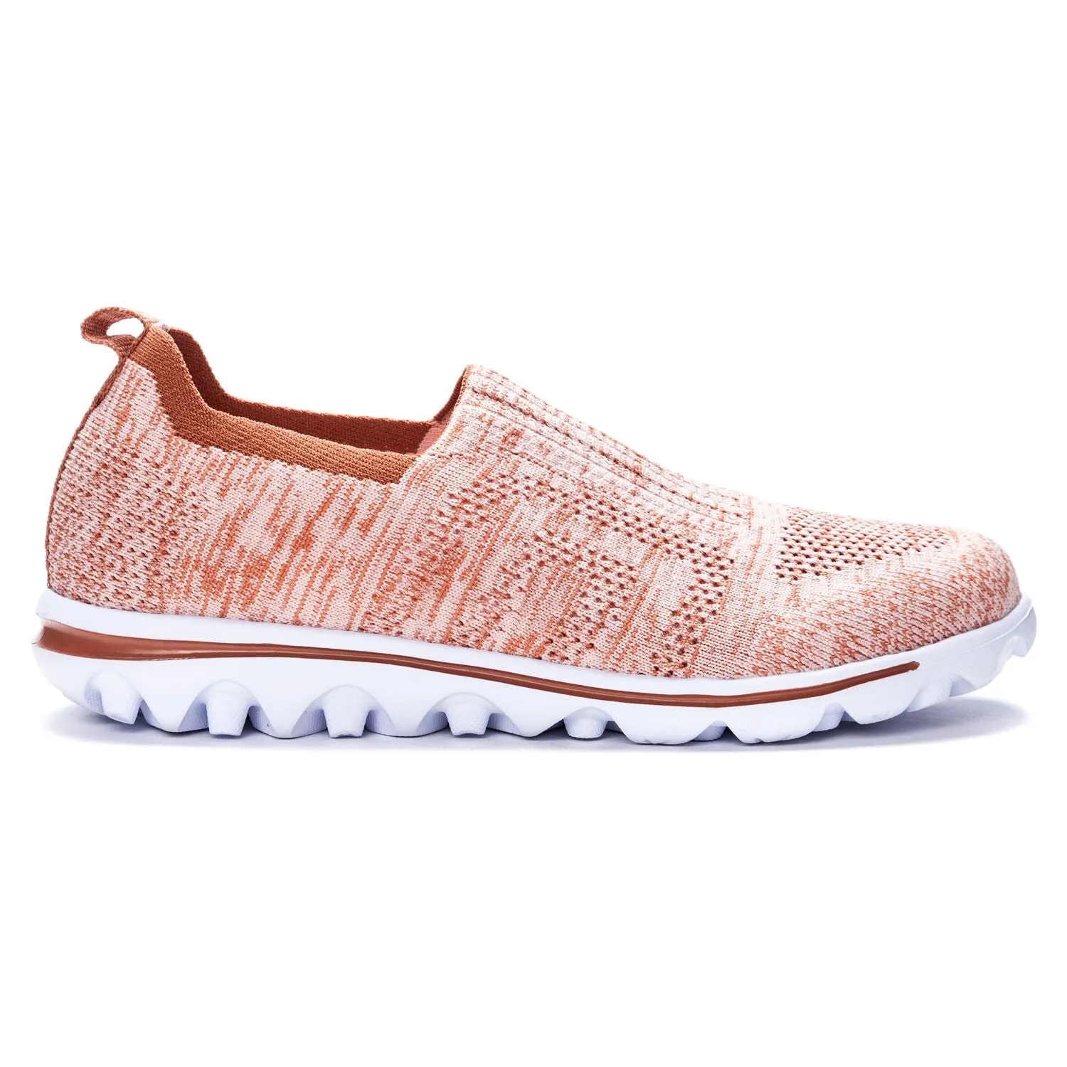 TravelActiv Stretch Rose Slip ons