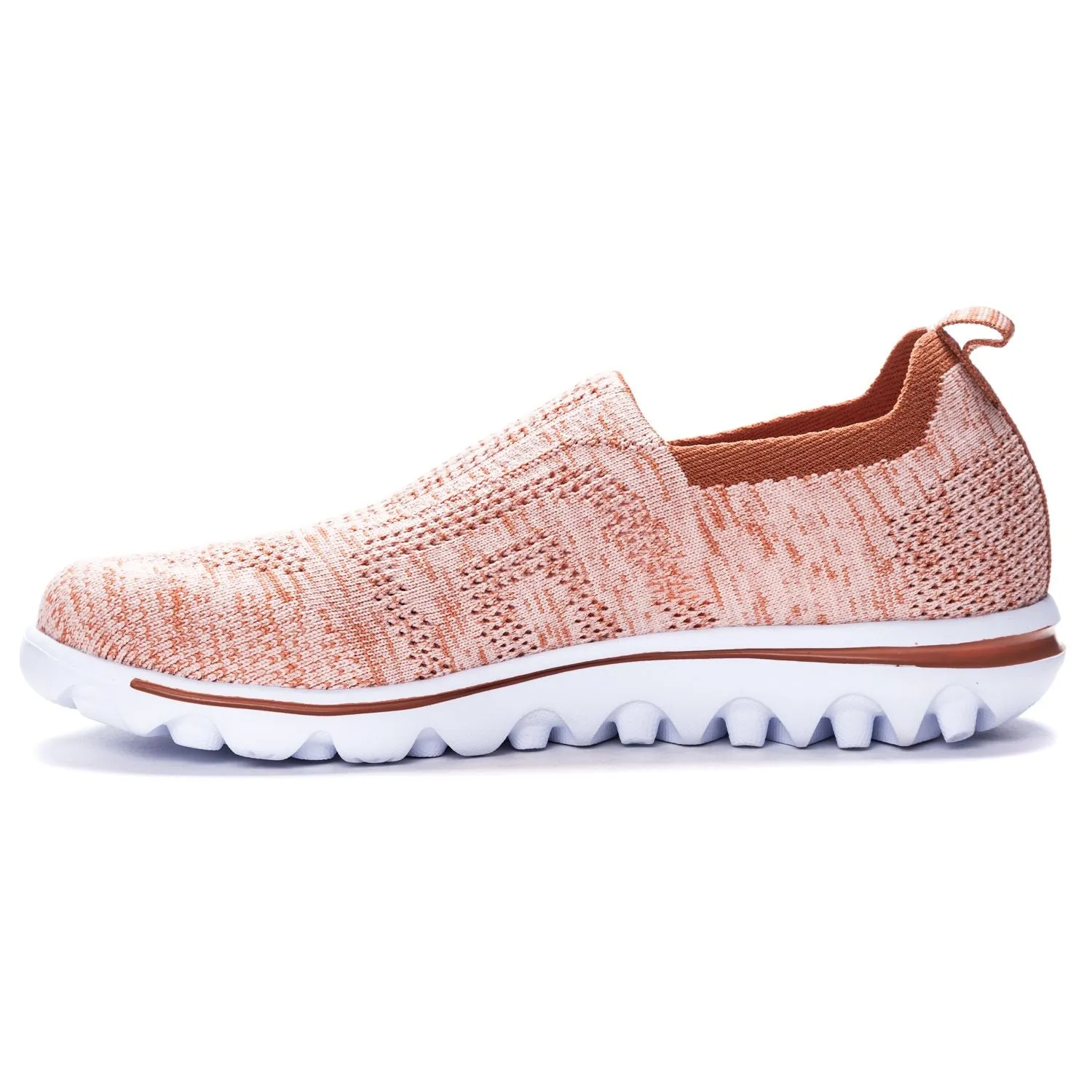 TravelActiv Stretch Rose Slip ons