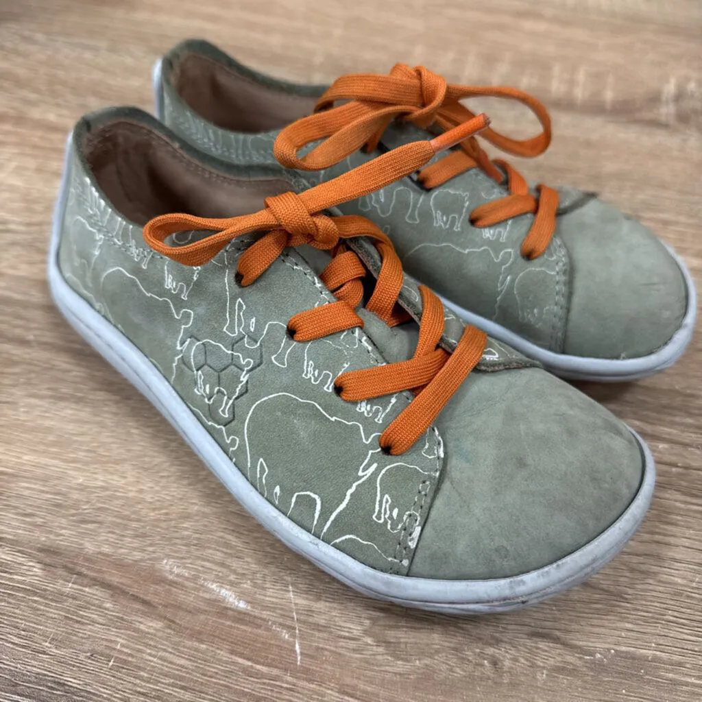 Vivo Barefoot- Addis Jr Children Casual Sneakers- MSRP $140: Green-unisex-