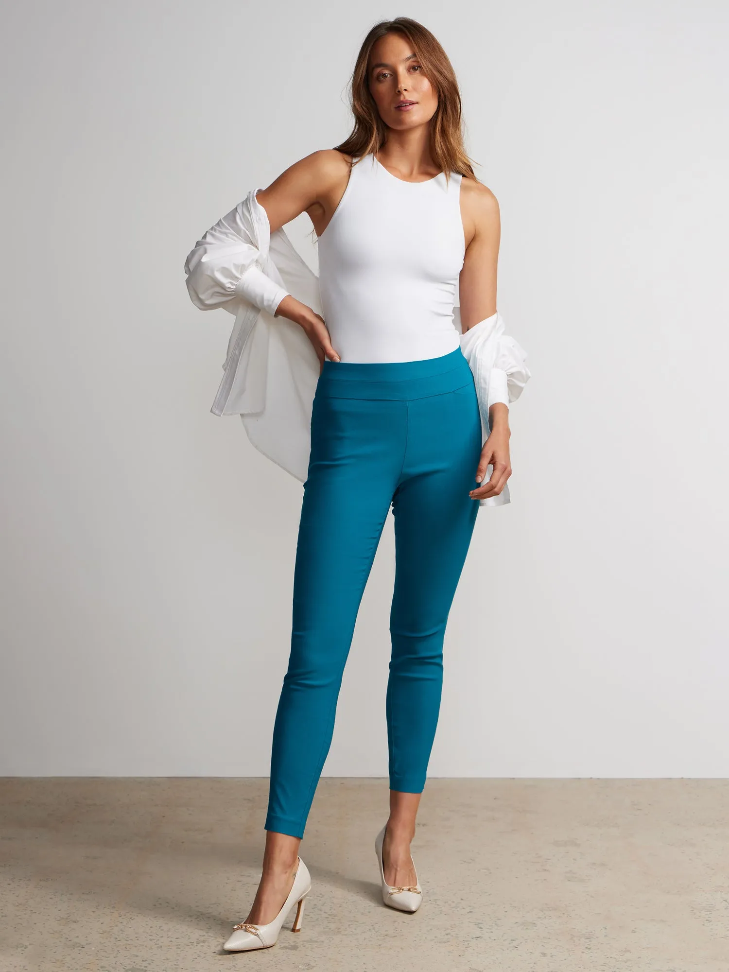 Whitney Slim Leg Ankle Pant