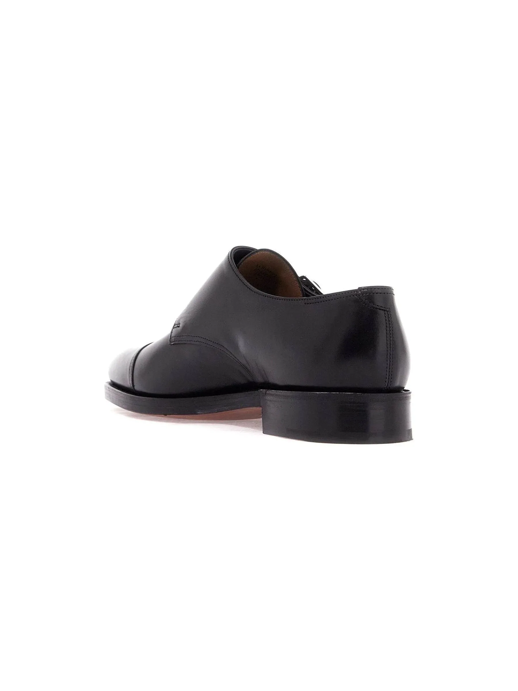 William Monk Strap Leather Loafers